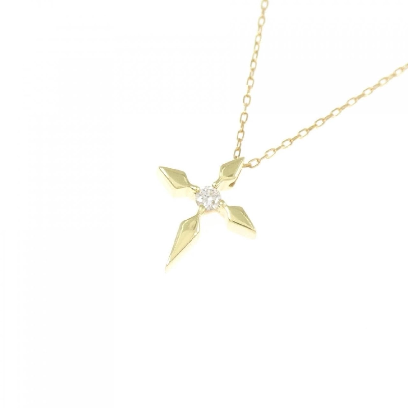 Dây chuyền kim cương K18YG 0.03CT - Hàng hiệu Chính hãng 857497