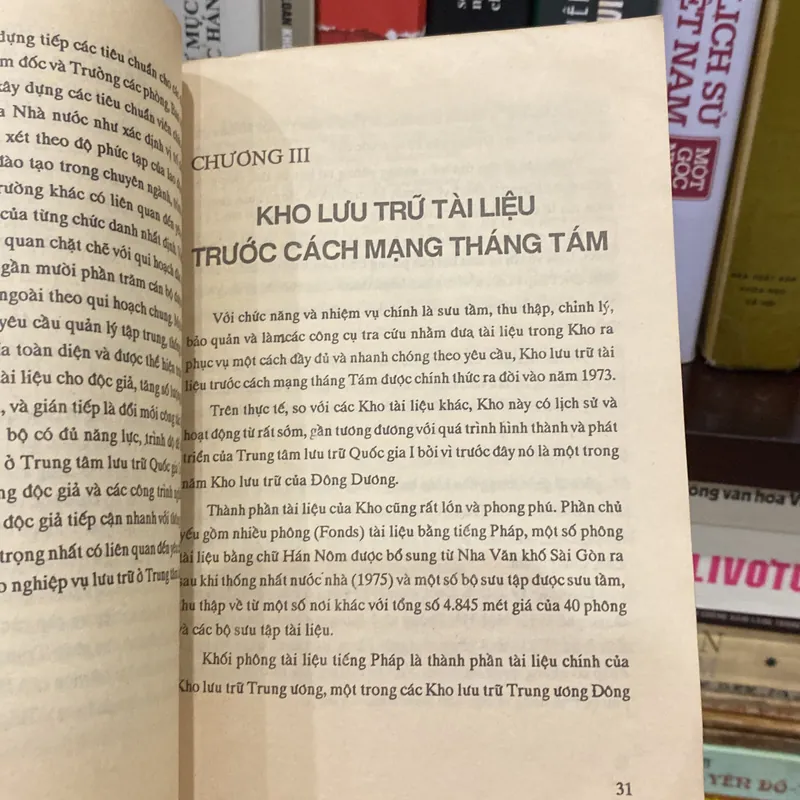 TRUNG TÂM LƯU TRỮ QUỐC GIA - 1, Lưu hành nội bộ, xuất bản 1989 559400