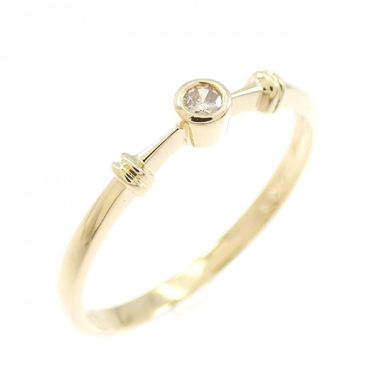 Nhẫn kim cương K18YG 0.03CT - Hàng hiệu Authentic 852230