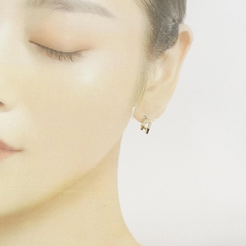 K18YG Bông tai kim cương 0.10CT - Hàng hiệu Chính hãng 867108