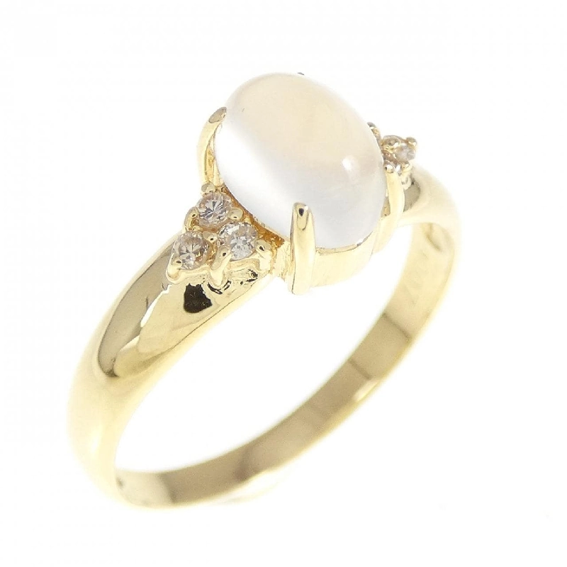 Nhẫn đá mặt trăng K18YG 669730