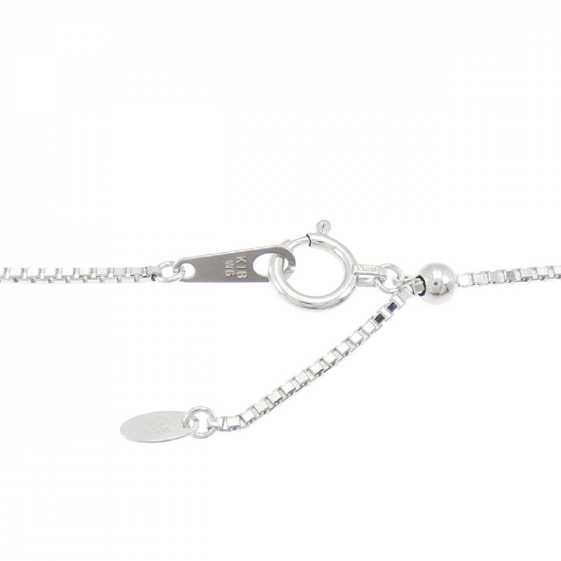 K18WG Rose Coral Necklace - Hàng hiệu Authentic 856921