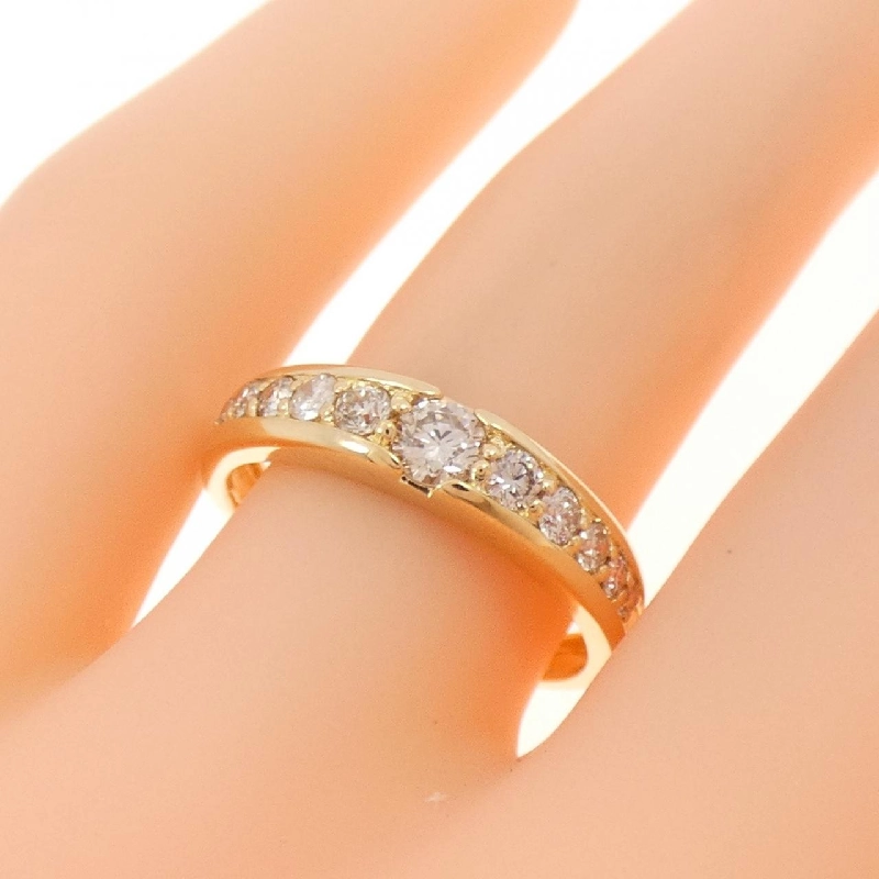 Nhẫn kim cương K18YG 0.50CT 667589