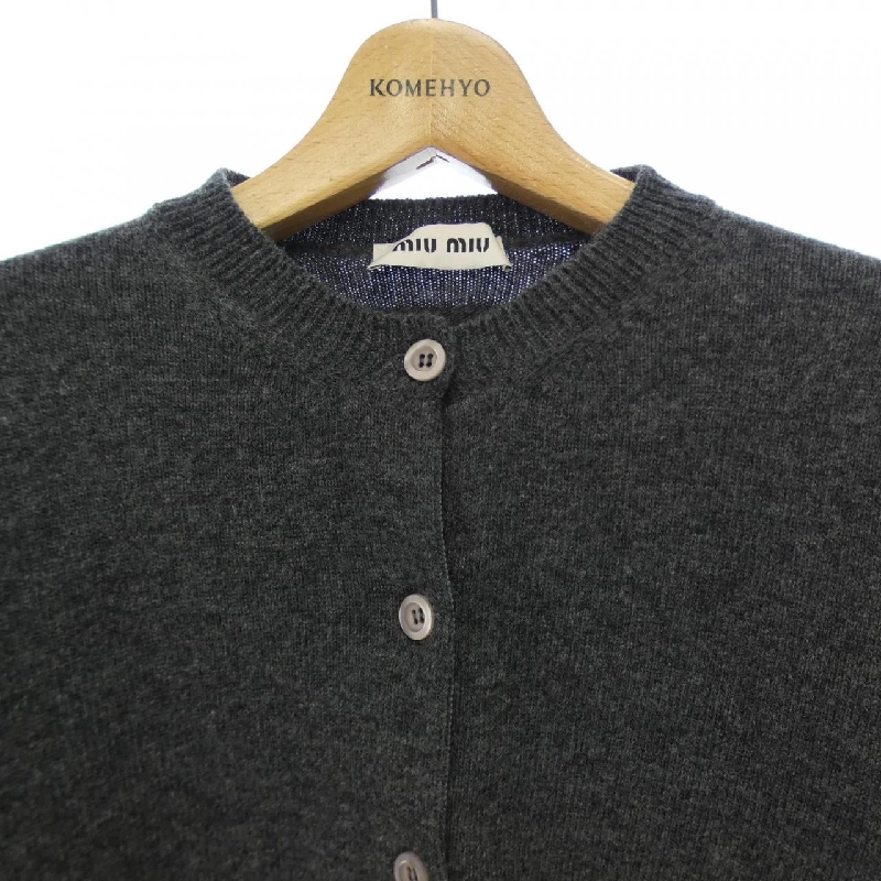 【Mã giảm giá】Miu Miu MIU MIU Áo khoác cardigan 640581