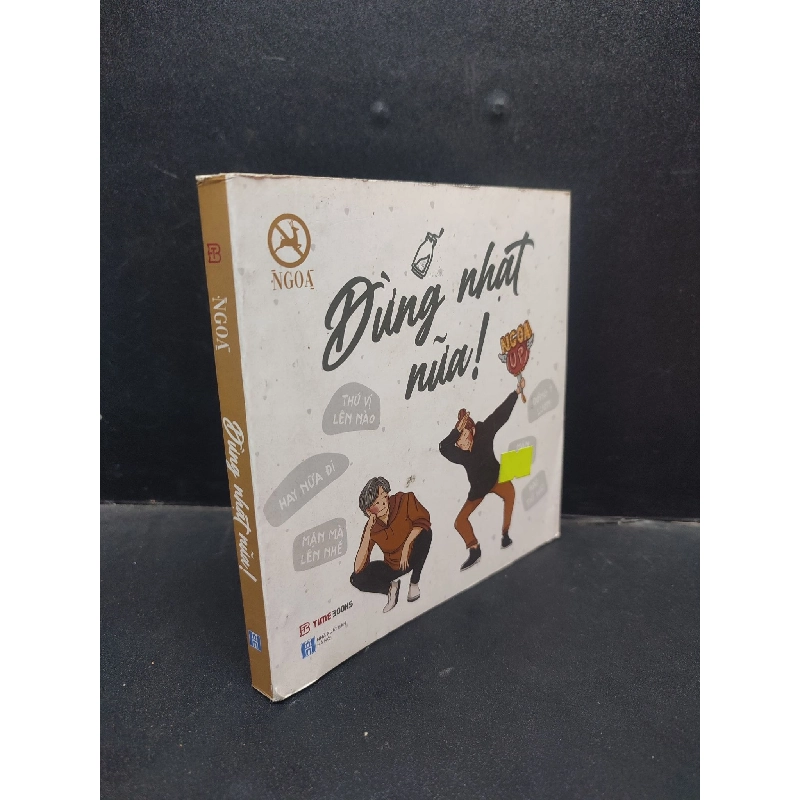 Đừng Nhạt Nữa Ngoa khổ vuông mới 90% bẩn nhẹ 2021 HCM1604 tâm lý 913981