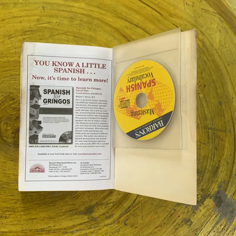 MASTERING SPANISH VOCABULARY- BARRON’S 1029356