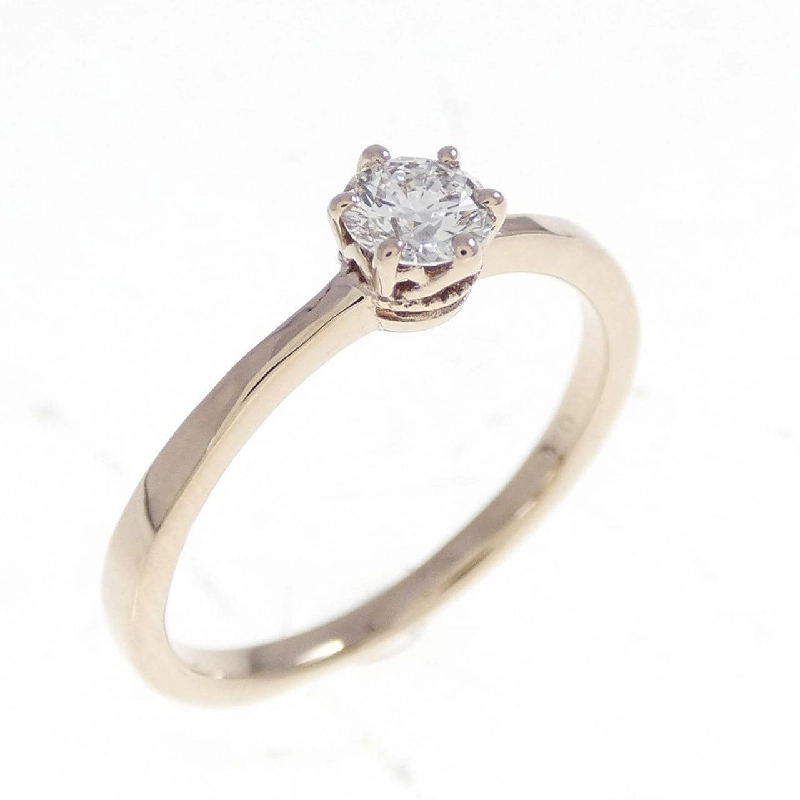 Nhẫn Kim Cương K18PG 0.209CT D SI1 3EXT H＆C - Hàng hiệu Chính hãng 873708