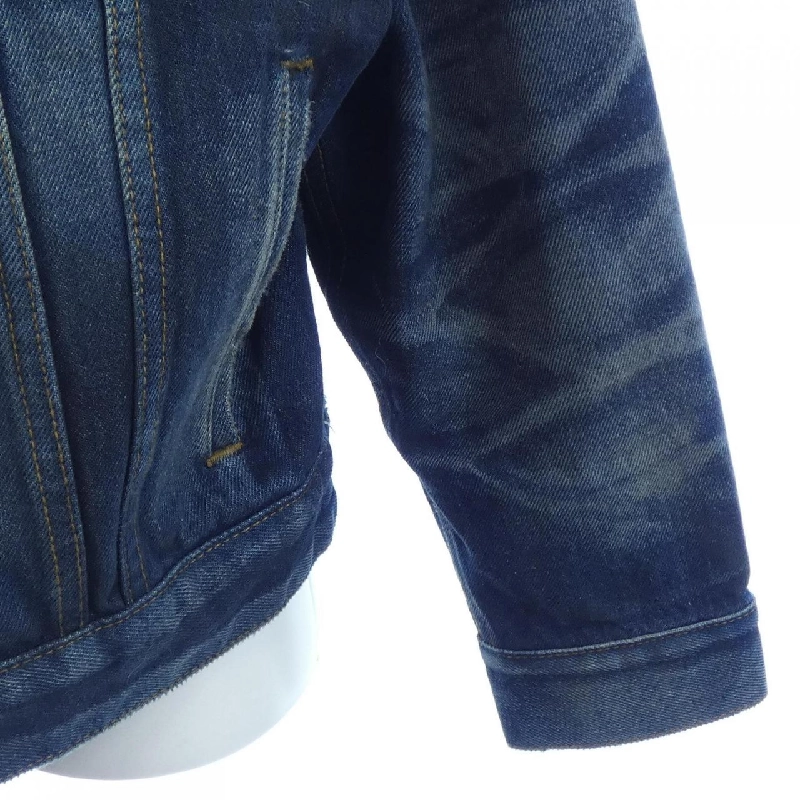 Balenciaga 697868 TDW14 Áo khoác denim - Hàng hiệu Authentic 821516