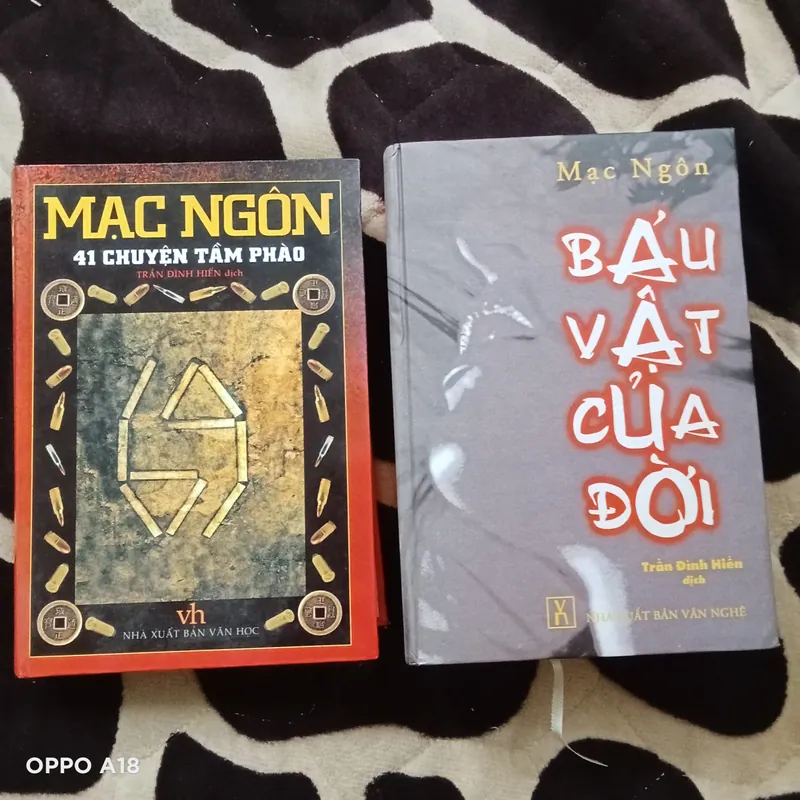 Combo 2c của Mạc Ngôn 41 Truyện Tầm Phào+ Báu Vật Của Đời  733805