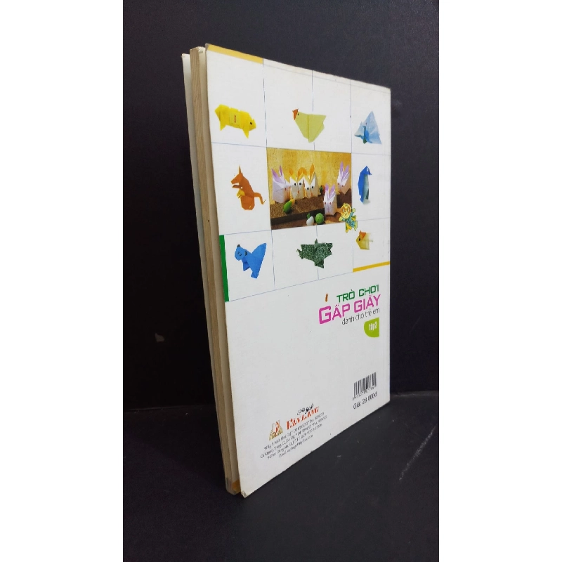 Trò chơi gấp giấy dành cho trẻ em tập 2 mới 80% ố có viết trang đầu tróc nhẹ gáy 2006 HCM2811 Kim Dân KỸ NĂNG 918045