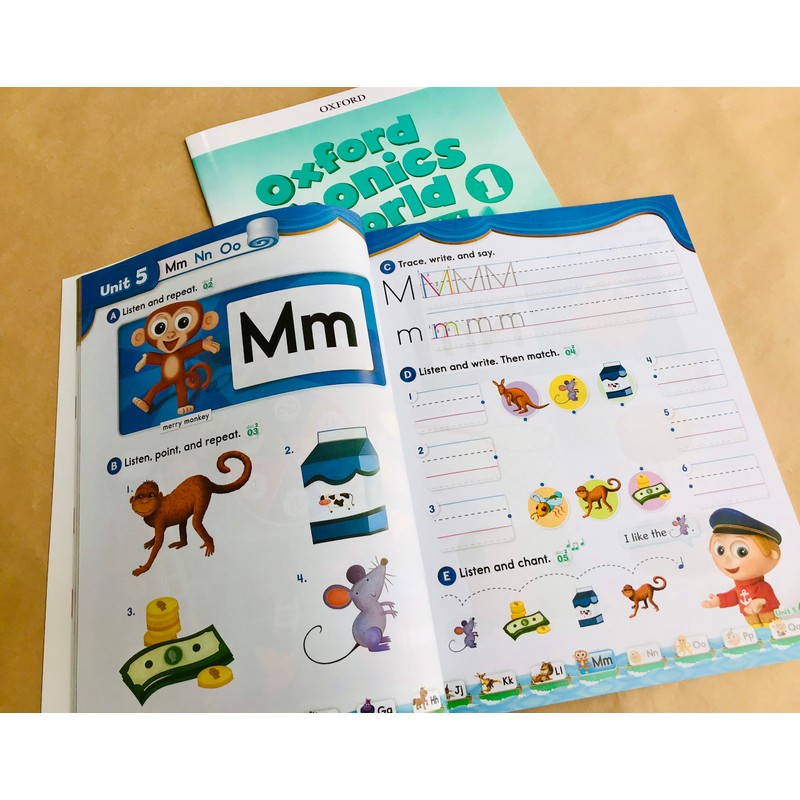 Bộ sách Oxford phonics world (bộ 10 cuốn) 194633