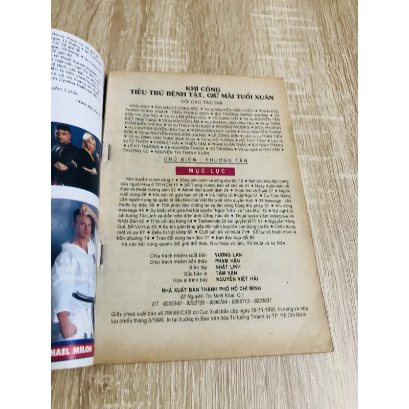 SỔ TAY VÕ THUẬT KHÍ CÔNG TIÊU TRỪ BỆNH TẬT  GIỮ MÃI TUỔI XUÂN 544408