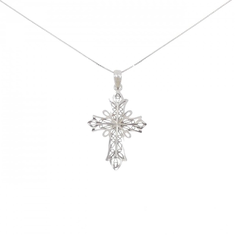 K10WG Dây chuyền hình chữ thập - Hàng hiệu Authentic 860964