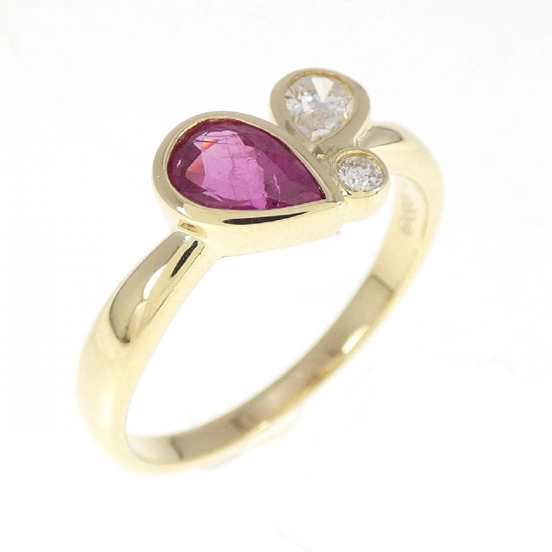 Nhẫn Ruby 18KYG 0.59CT 673281