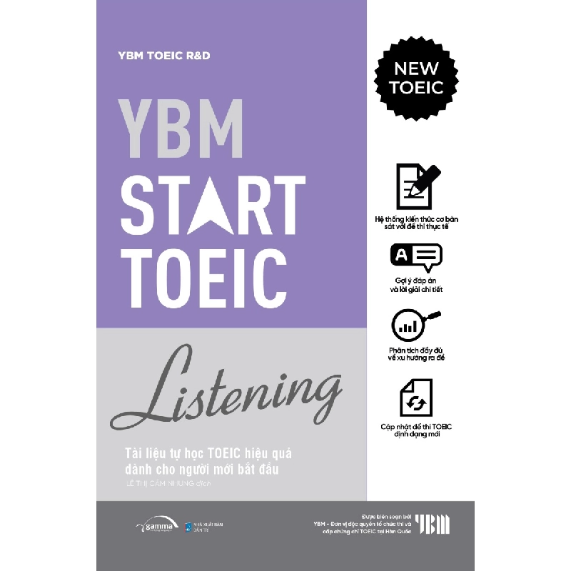 YBM Start TOEIC - Listening - YBM TOEIC R&D 288511