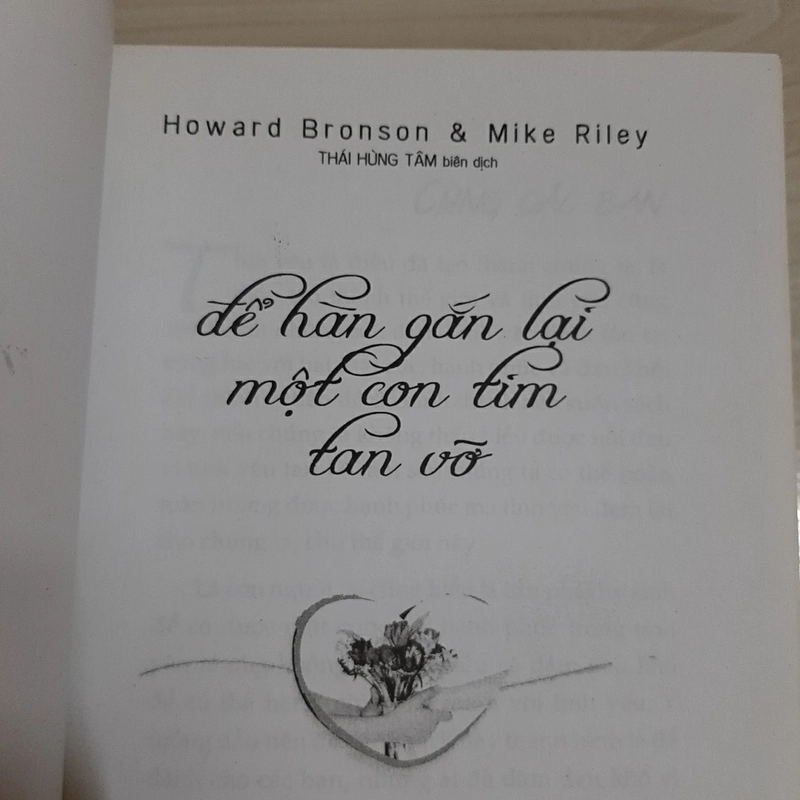 Để hàn gắn lại một con tim tan vỡ 325048