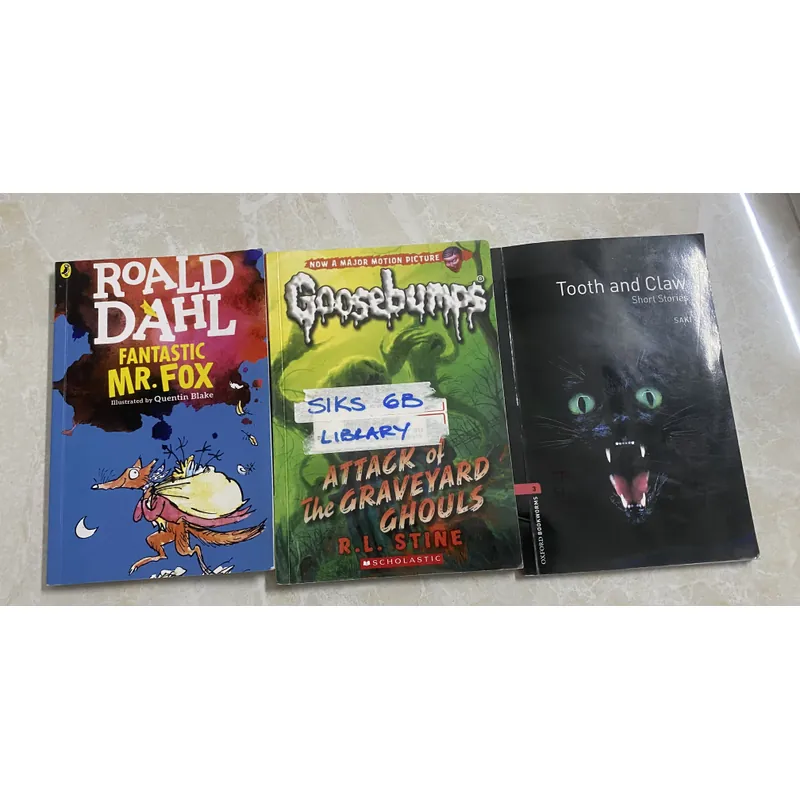 3 quyển truyện tranh tiếng Anh 735509