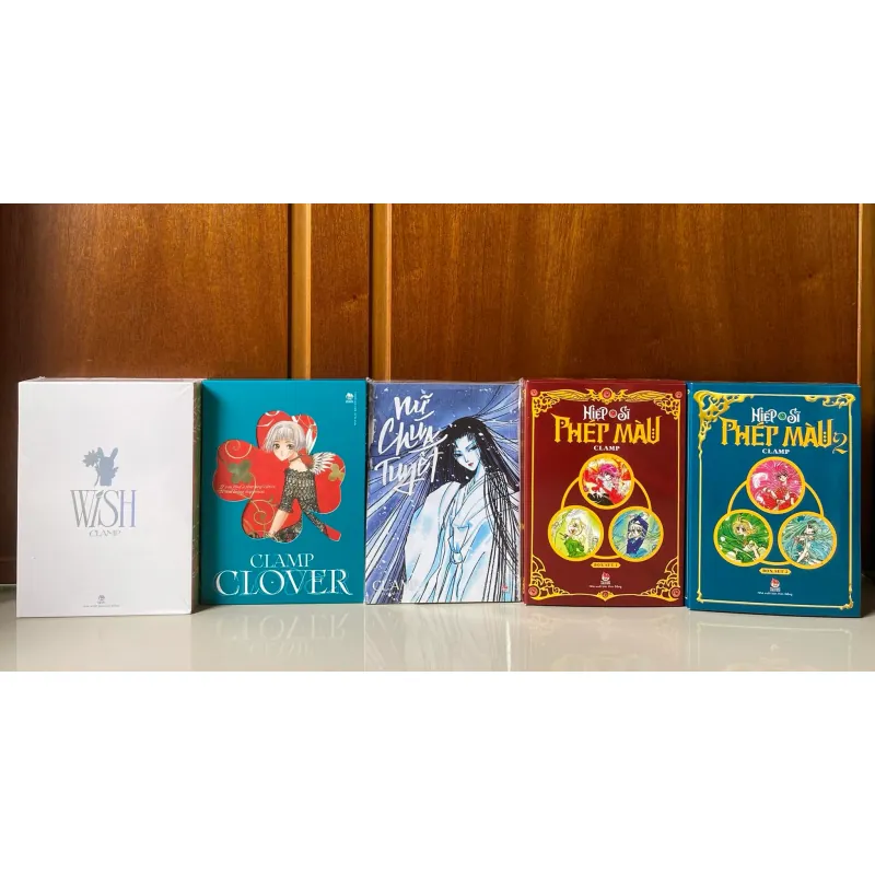 [Truyện Tranh Manga] Hiệp Sĩ Phép Màu + Clover + Wish + Nữ Chúa Tuyết (CLAMP) 907741
