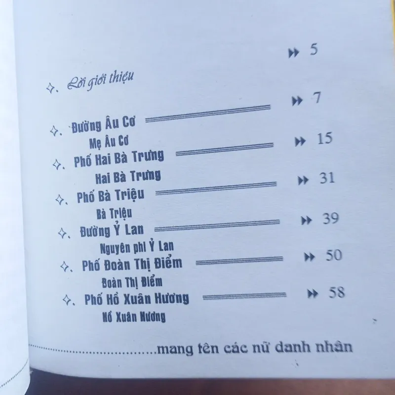Đường Phố thủ đô Hà Nội mang tên các nữ doanh nhân 1043465