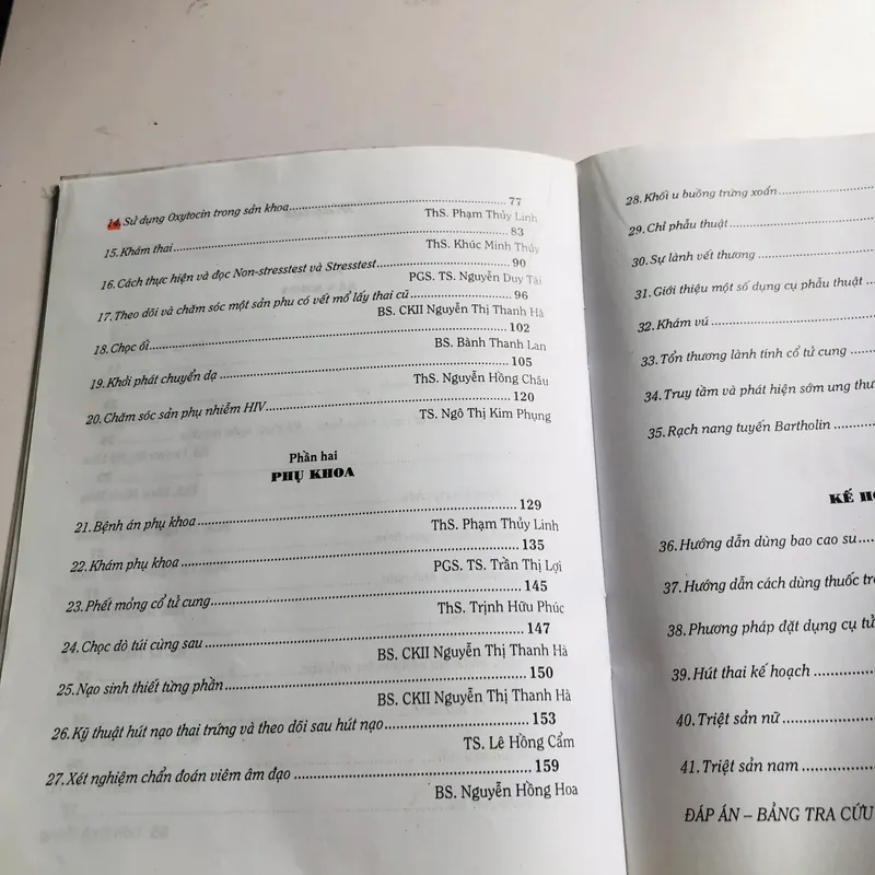 THỰC HÀNH SẢN PHỤ KHOA  564037