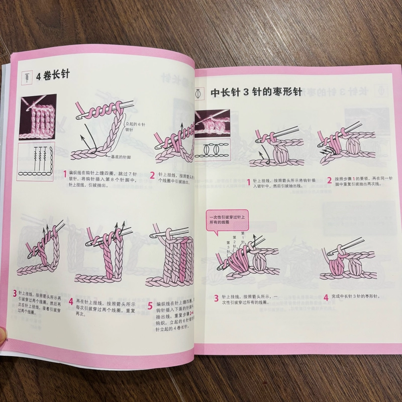 Hướng dẫn móc len từ con số 0 501501