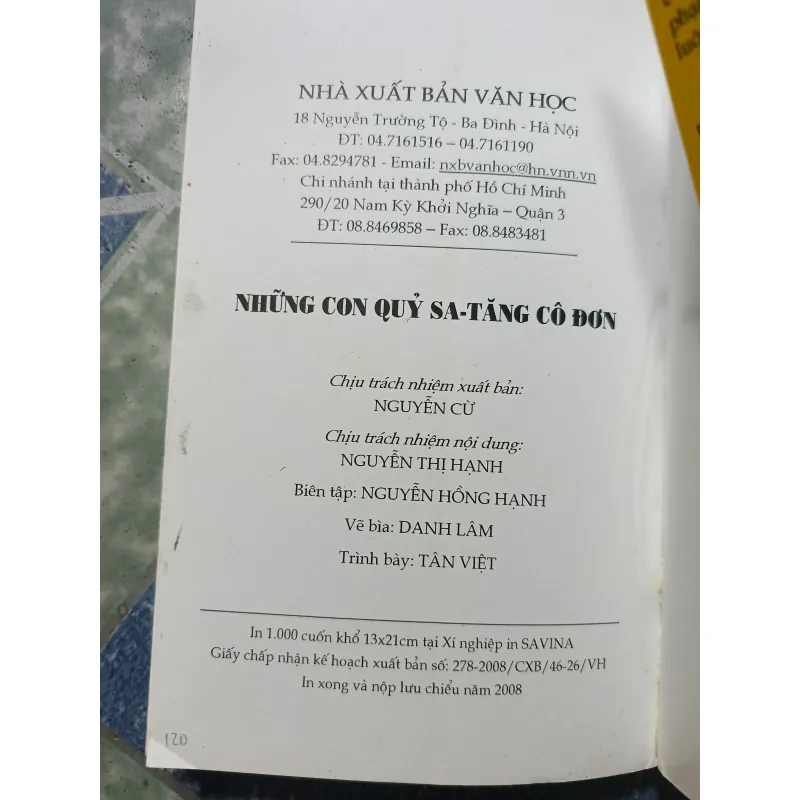 Những con quỷ SaTăng cô đơn - Mộc Đồng 1025918