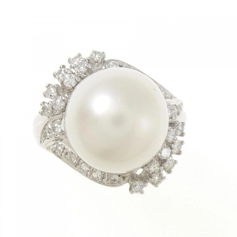 Nhẫn ngọc trai trắng PT900 11.9mm - Hàng hiệu Authentic 851235