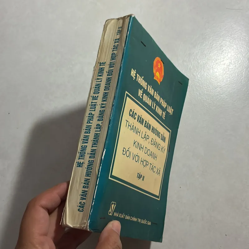 Các văn bản hướng dẫn thành lập, đăng ký kinh doanh đối với hợp tác xã (Tập 2) 728551