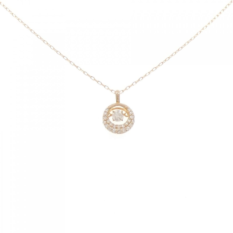 Dây chuyền kim cương K18PG 0.18CT - Hàng hiệu Chính hãng 858718