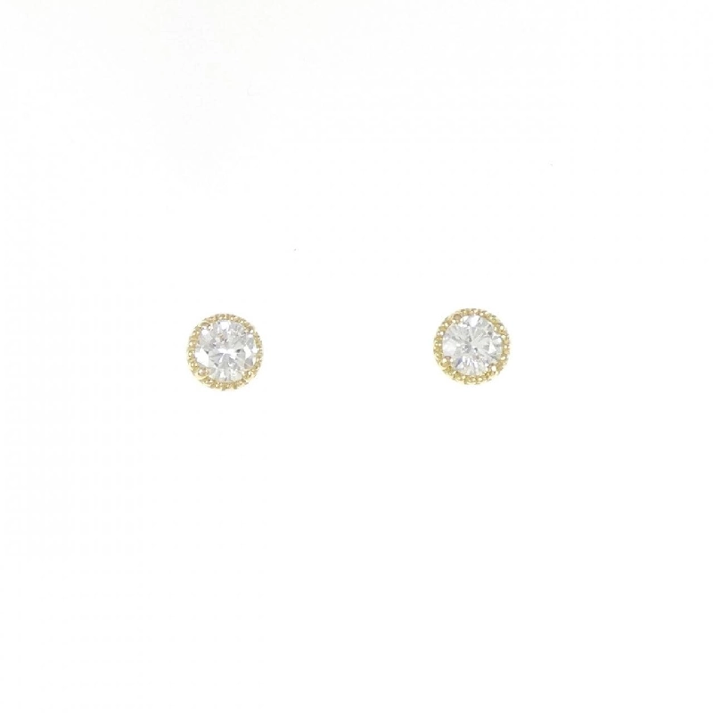 K18YG/ST Bông tai kim cương 0.203CT 0.216CT G SI1 VG-GOOD - Hàng hiệu Chính hãng 874112