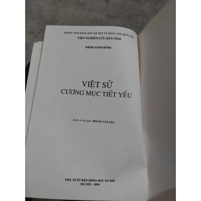 Việt sử cương mục tiết yếu của Đặng Xuân Bảng  1001930