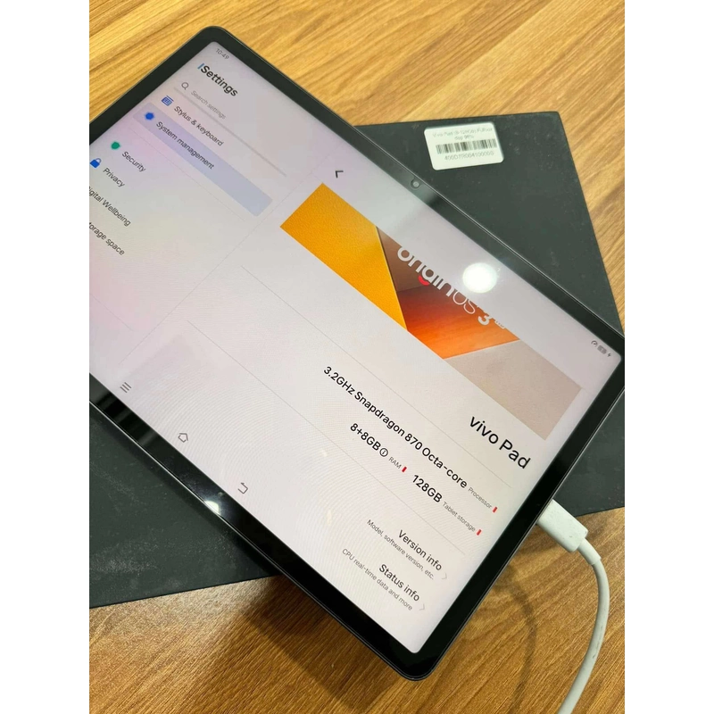 Vivo Pad 8GB – 128GB (Bản xách tay, màu đen) 538295