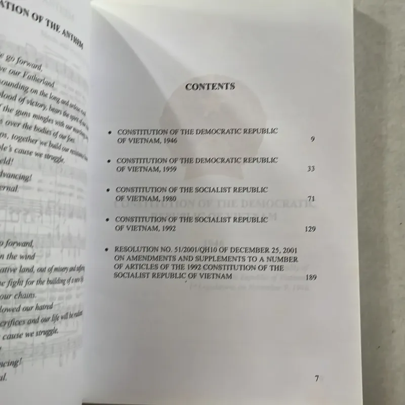 The Constitutions of VietNam 558085