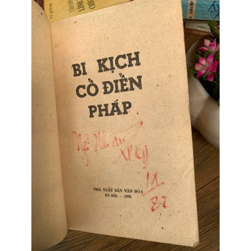 Bi kịch cổ điển Pháp _ 1978_ Sách sân khấu_ điện ảnh 358365