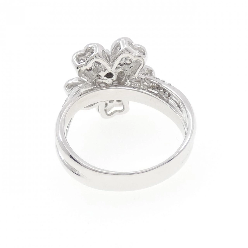 Nhẫn kim cương hoa K18WG 0.64CT - Hàng hiệu Authentic 854899