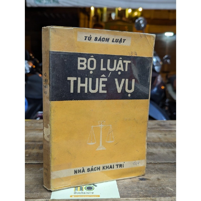 BỘ LUẬT THUẾ VỤ - TỦ SÁCH LUẬT 304364