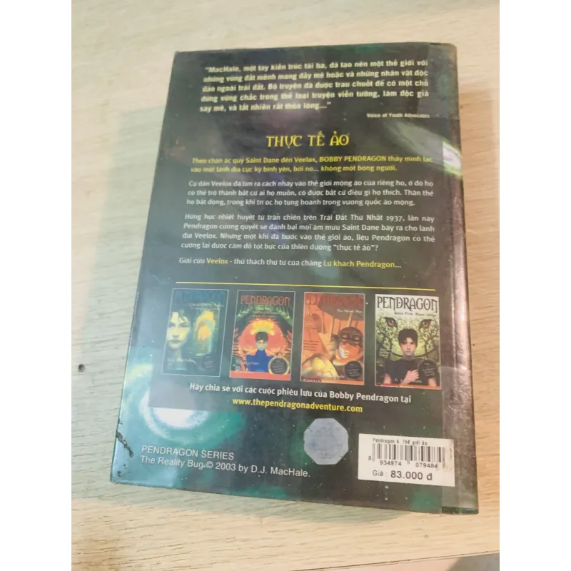 Pendragon tập 4 - Thế giới ảo 799125