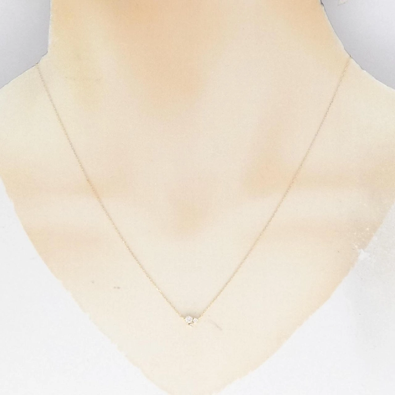 Dây chuyền kim cương K18YG 0.09CT - Hàng hiệu Chính hãng 868841