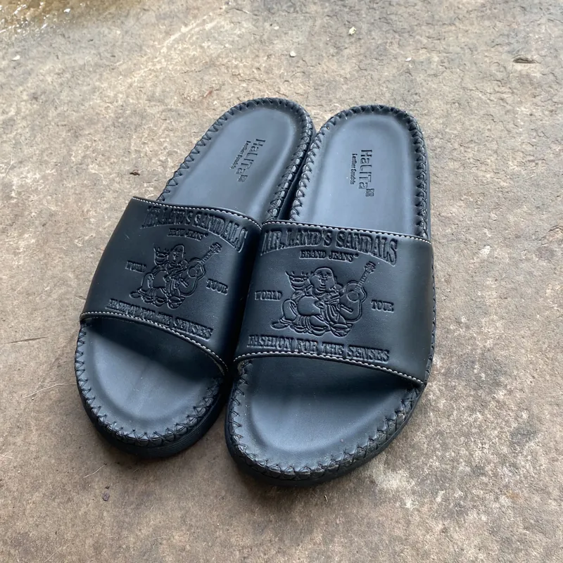 Dép da ông địa còn mới 605060