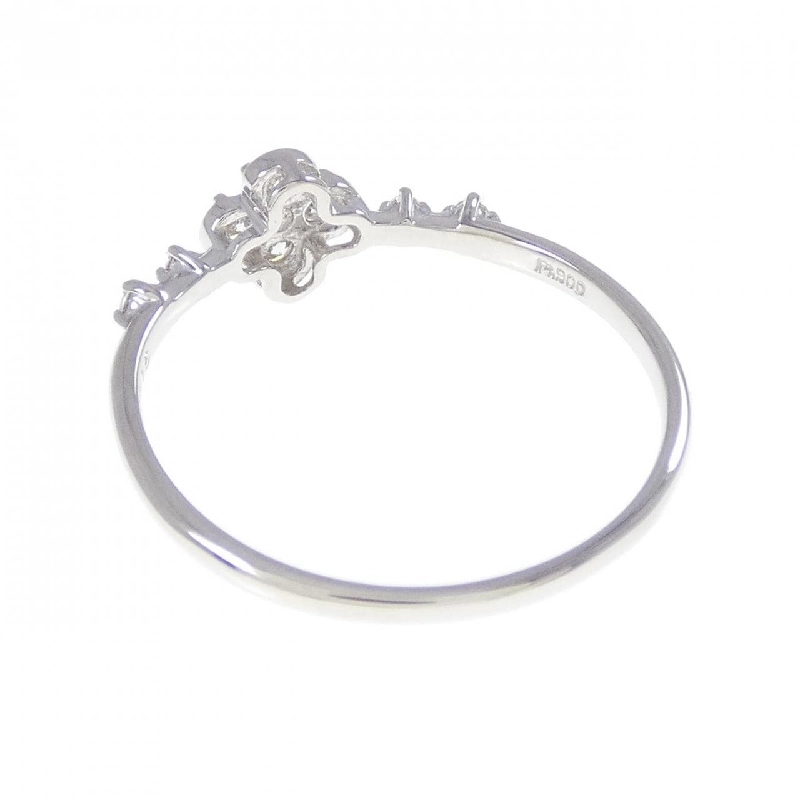 Nhẫn kim cương hoa PT900 0.16CT - Hàng hiệu Authentic 853732