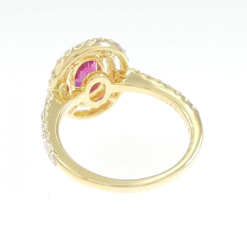 Nhẫn Ruby K18YG 1.146CT 667336