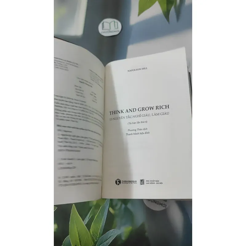 Think And Grow Rich - Cách Nghĩ Để Thành Công - Napoleon Hill 1018944