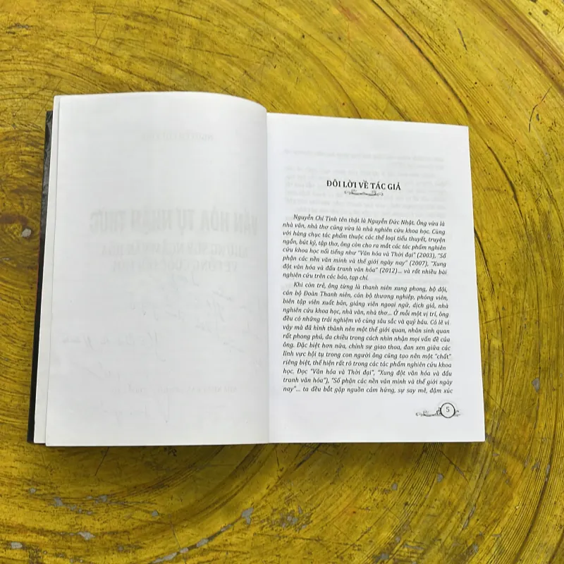 VĂN HOÁ TỰ NHẬN THỨC những suy ngẫm văn hoá về công cuộc đổi mới- NGUYỄN CHÍ TÌNH 779061