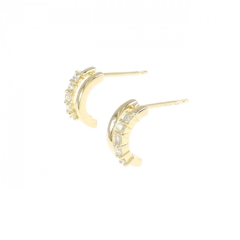 K18YG Bông tai kim cương 0.14CT - Hàng hiệu Chính hãng 865050