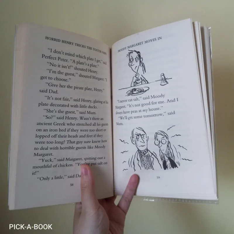 Truyện chữ luyện đọc Tiếng Anh cho trẻ em Horrid Henry 607616