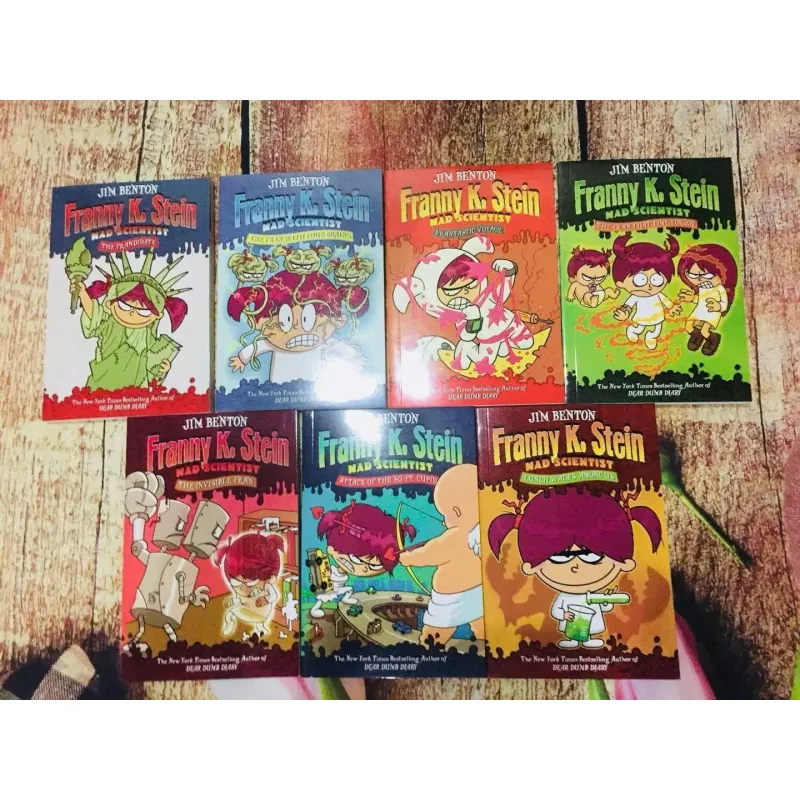 HE COMPLETE FRANNY K.STEIN - MAD SCIENTIST (10 quyển ) 795963