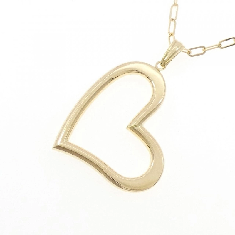 K18YG Dây chuyền hình trái tim - Hàng hiệu Authentic 857412