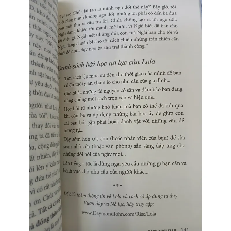 NGHIẾN RĂNG NỖ LỰC, VƯƠN LÊN DẪN ĐẦU - DAYMOND JOHN 745732