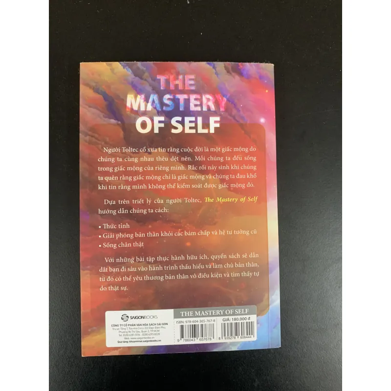 (Sách cũ) The mastery of self - Hành trình thấu hiểu bản thân và tìm thấy tự do - Don 961568