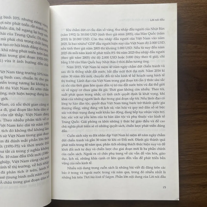 Cú sốc thời gian và Kinh tế Việt Nam - Trần Văn Thọ 934721